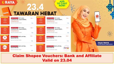 Raya Bersama Shopee Special Vouchers For 23 04 Sale March 2024 Mypromo My