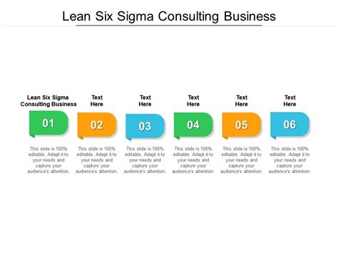 Lean Six Sigma Consulting Business Ppt Powerpoint Presentation