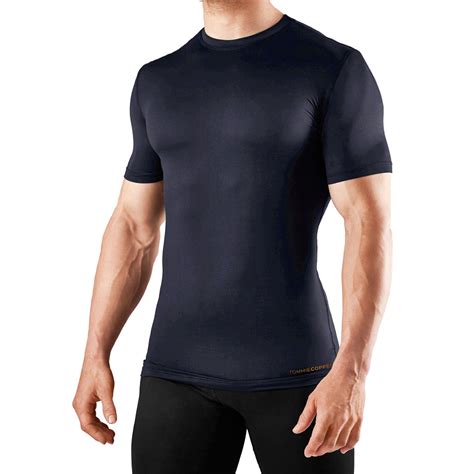 Tommie Copper Mens Recovery Compression Short Sleeve Shirt