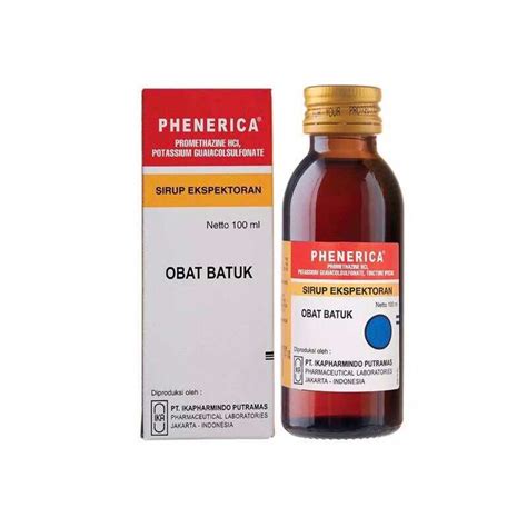 Phenrica Sirup Ekspektoran Obat Batuk Ml Lazada Indonesia