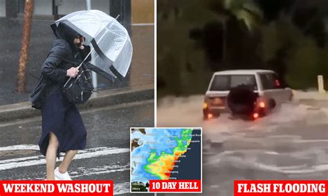 Heavy Rainfall To Lash Sydney For 10 Days