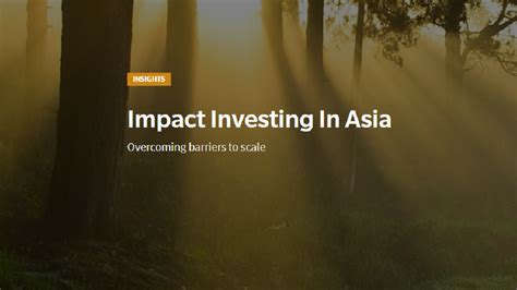 Impact Investing In Asia Asian Bankers Association