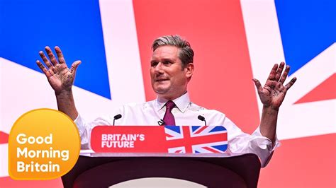 Labour Leader Sir Keir Starmer S Glitter Moment Plus Details On His