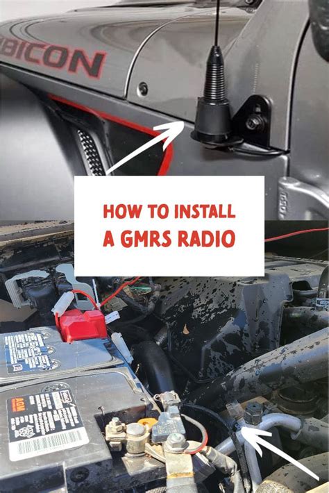 How to Install GMRS Radio in Jeep and Other Vehicles | Emergency radio ...