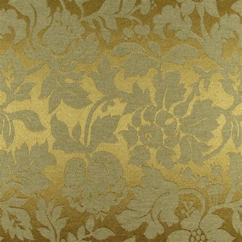 Floral Damask Gold Jacquard Fabric Sale Fabric 1502 Fabrics Floral