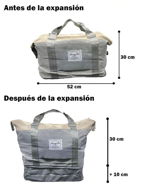 Bolsa de Viaje Expandible Moda de Mujer SHEIN México