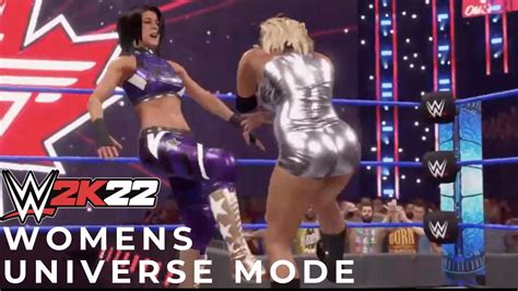 Wwe K Women S Universe Mode I Episode Smackdown Youtube