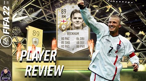 Bend It Like Beckham 89 Mid Icon David Beckham Player Review Fifa 22