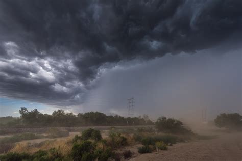 Haboob and shelf cloud, South Arizona