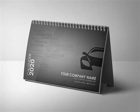 FREE DESK CALENDAR TEMPLATE FOR 2020 (PRINT READY FILE) :: Behance