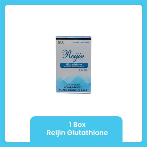 Box Reijin Glutathione Slimming And Whitening Enteric Coated