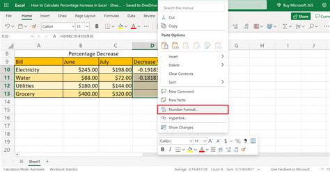 How To Calculate Percentage Increase In Excel Sheetaki