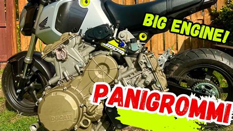 Stripping Down My Grom For The Ducati Panigale Cc Engine Swap