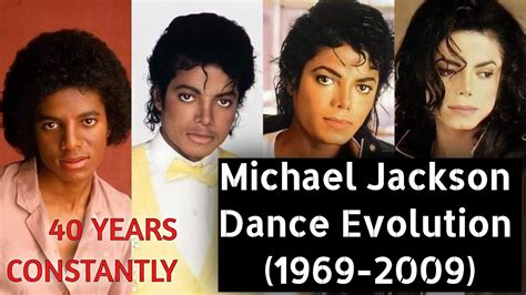 Michael Jackson Dance Evolution Youtube