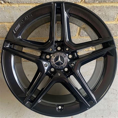 Mercedes Oem Amg Twin Spoke Gloss Black X