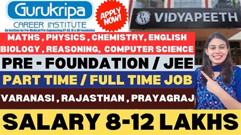 Physics Wallah Hirings Gurukripa Hirings Multiple Locations