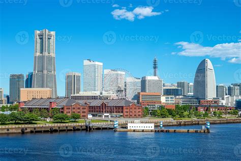 Skyline of Yokohama port in Kanagawa Prefecture of Japan 2780130 Stock