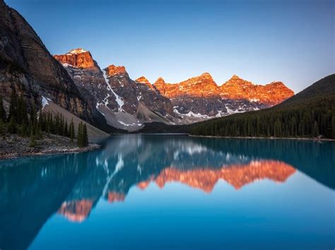 Moraine Lake Sunrise Shuttle Canmore Kananaskis