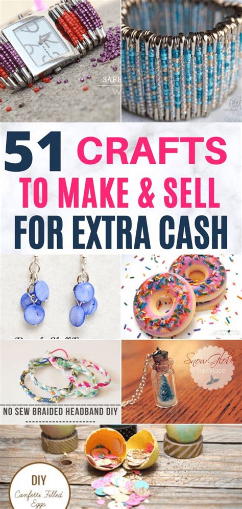 50 More Crafts To Sell For Extra Cash Diy Projects To Sell Diy Projects That Sell Well Money