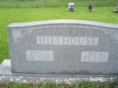 Bernice Venoy Baker Hillhouse Find A Grave Memorial