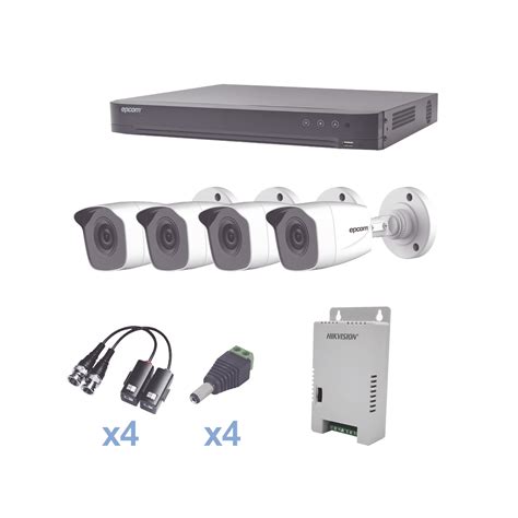 Kit Turbohd P Dvr Canales C Maras Bala Met Licas Exterior