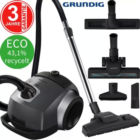 Grundig Eco Boden Staubsauger Mit Beutel Hepa Turbod Se Hartbodend Se