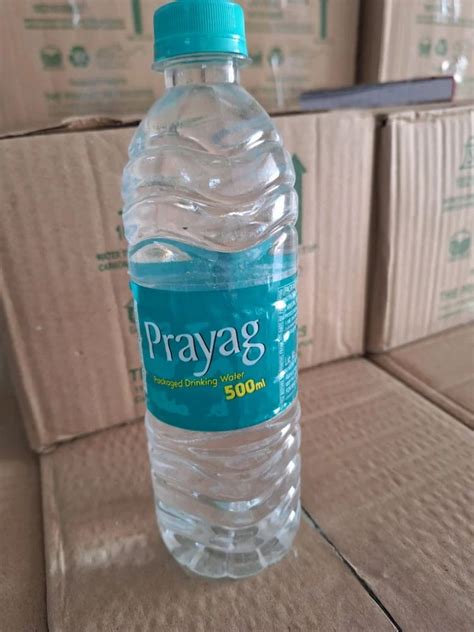 Bottles 7 5 500ml Prayag Packaged Drinking Water Bottle At Rs 5 Bottle