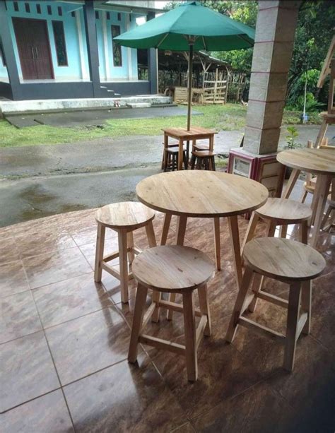 Meja Cafe Kayu Kursi Kayu Cafe Murah Berkualitas Kursi Makan Kayu