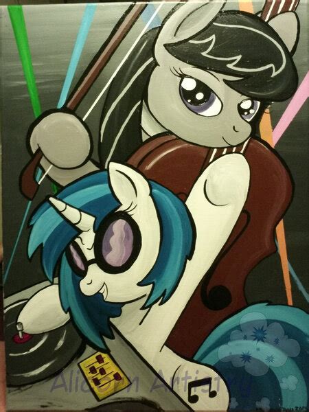 537095 Safe Artist Ghostlymuse Derpibooru Import Octavia Melody