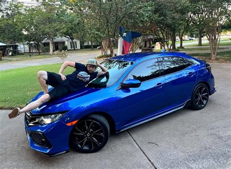 Just Bought My Fourth Blue Civic Been Wanting Exactly This Car For