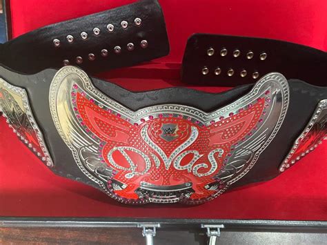 WWE Divas Championship Belt / Real Leather / Adult Size | Etsy