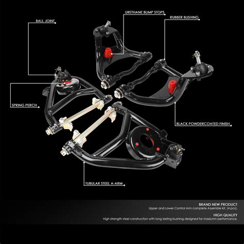 FOR 55 57 CHEYV BEL AIR 150 210 TUBULAR FRONT UPPER LOWER SUSPENSION