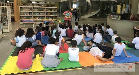 Biblioteca Municipal De Limeira Realiza Hora Do Conto Para As