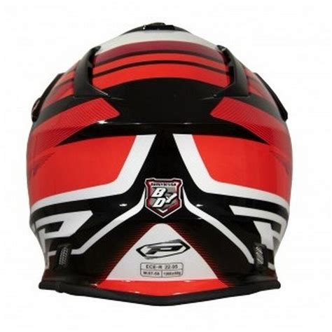 Capacete Pro Grip 3180 Vermelho Loja Motocross Equipamentos e Peças