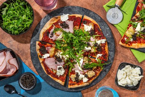 Luxe Pizza Capricciosa Met Coburgerham En Artisjokharten Recept