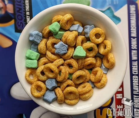 Review Sonic The Hedgehog Cereal Cerealously