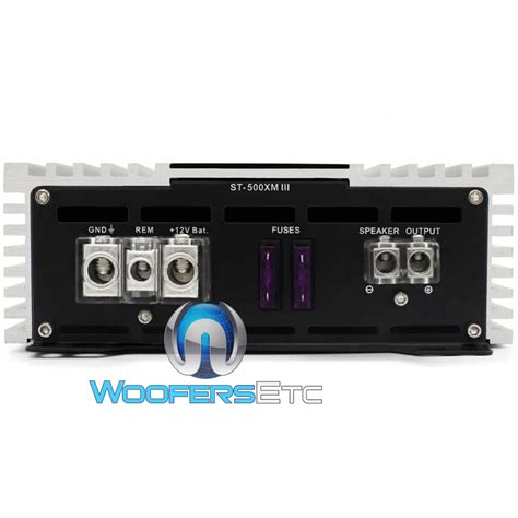 Zapco St Xm Iii Monoblock W Rms Amplifier