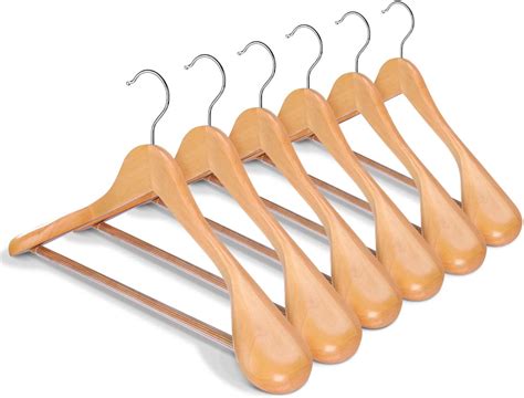 Wide Shoulder Wooden Hanger Pack Global Store Supply