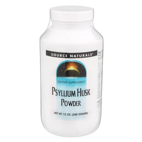 Source Naturals Псилиум Хуск на прах 340 гр