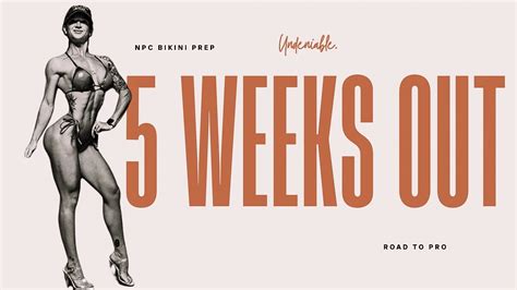 WEEKS OUT NPC BIKINI Life Update Posing Q A YouTube