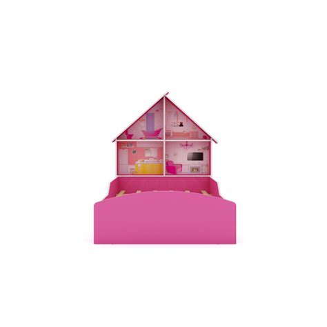 Cama Solteiro Infantil Casinha 4 Divisorias E Adesivo Decorativo