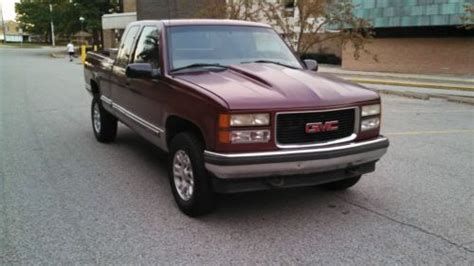 Purchase Used 1998 Gmc Sierra K1500 Sle Extended Cab 4x4 Z71 Truck In