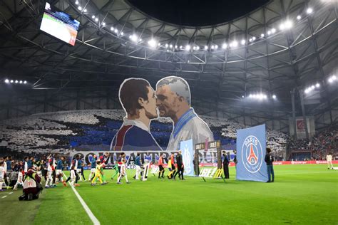 Om Psg Les Tifos Marseillais Avec Une R F Rence Historique Ligue