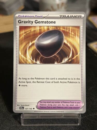 Gravity Gemstone 137142 Stellar Crown Uncommon Pack Fresh Pokemon