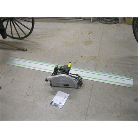 FESTOOL TRACK SAW W/TRACK, MANUAL & BOX - Dodds Auction