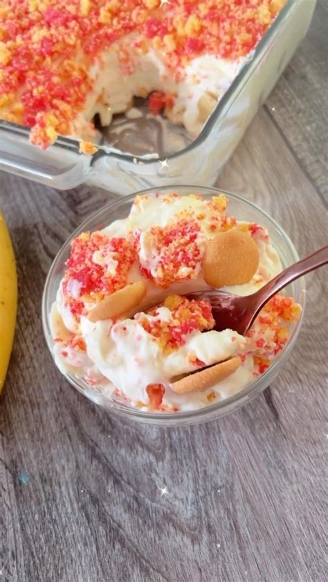 Shalean Ghitis On Instagram 🍓strawberry Crunch Banana Pudding 🍌