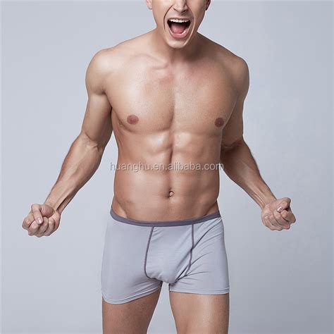 Oem Fashion Bamboo Fiber Underwear Men Brand Comfortable Breathable