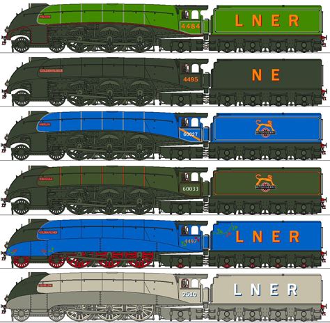 NYC Loco Company LNER A4s | Ho model trains, Model trains, Steam locomotive