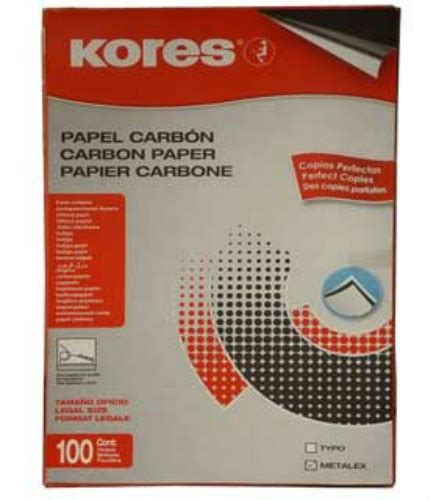 Papel Carbon Carta Kores Copynet Cajas De Hojas Block Y Mas