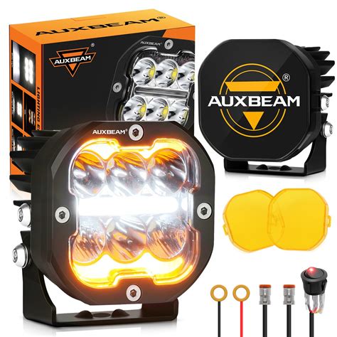 Amazon Auxbeam XP Ultra Series 3Inch 84W LED Pods DRL Turn